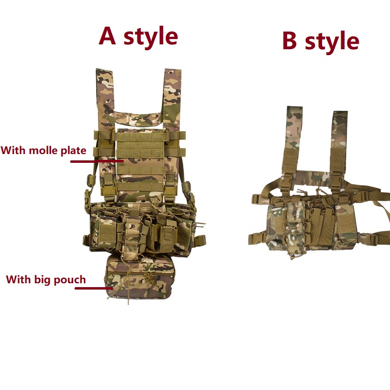 D3CR チェストリグベストマルチカムブラックグリーン戦術迷 - Gear For Crossfit のレビューと価格