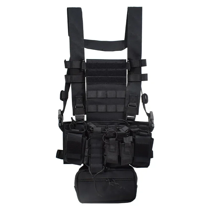 D3CR チェストリグベストマルチカムブラックグリーン戦術迷 - Gear For Crossfit のレビューと価格