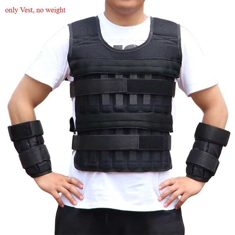 ベストのみ 1個 アップグレード版 調節可能な30kg負荷ウ - Crossfit Weight Vest のレビューと価格